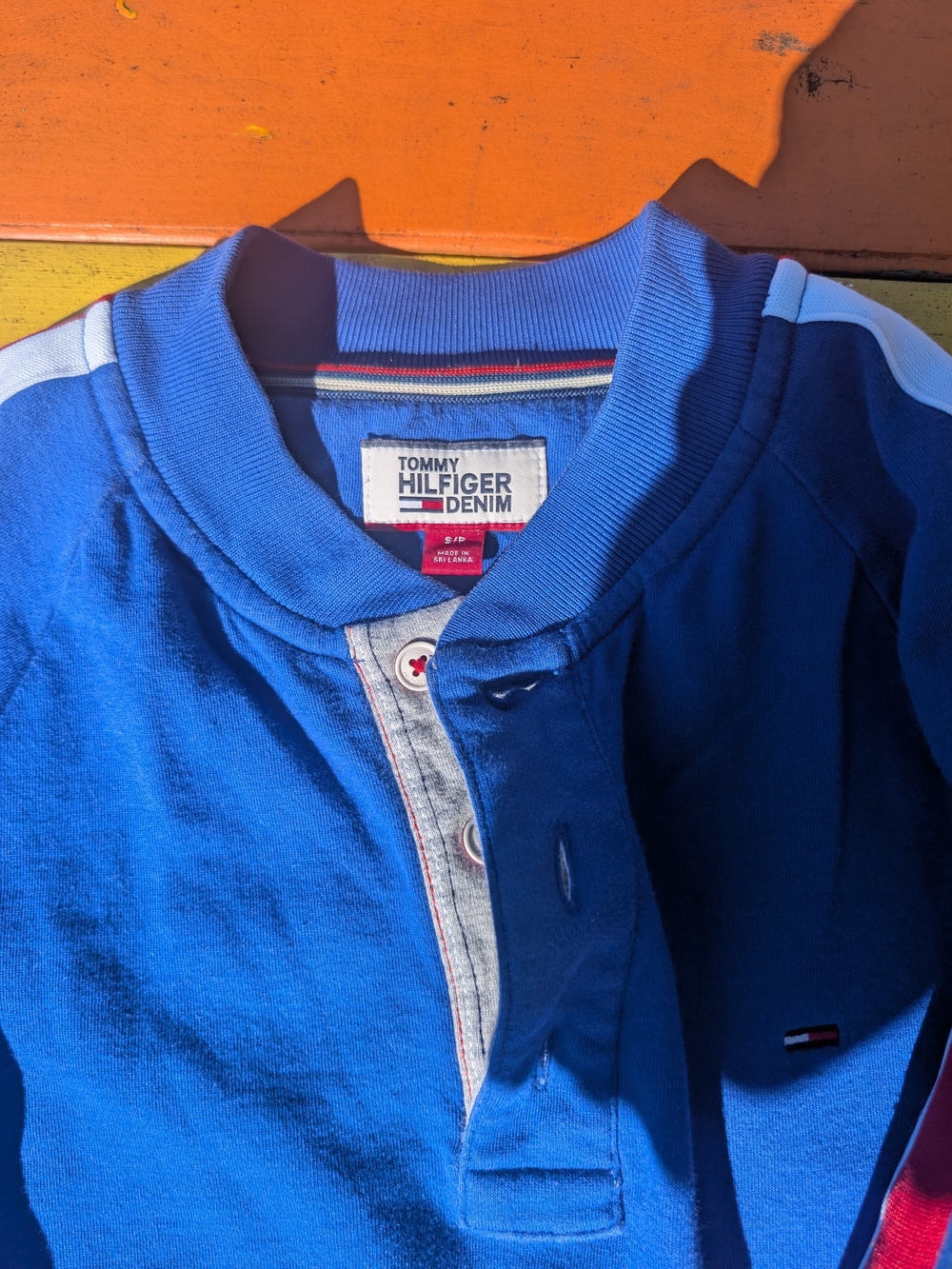 Tommy Hilfiger Blue Kids Henley Shirt
